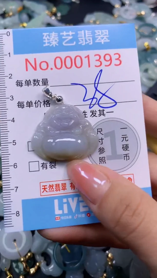 颈饰未镶嵌翡翠1393