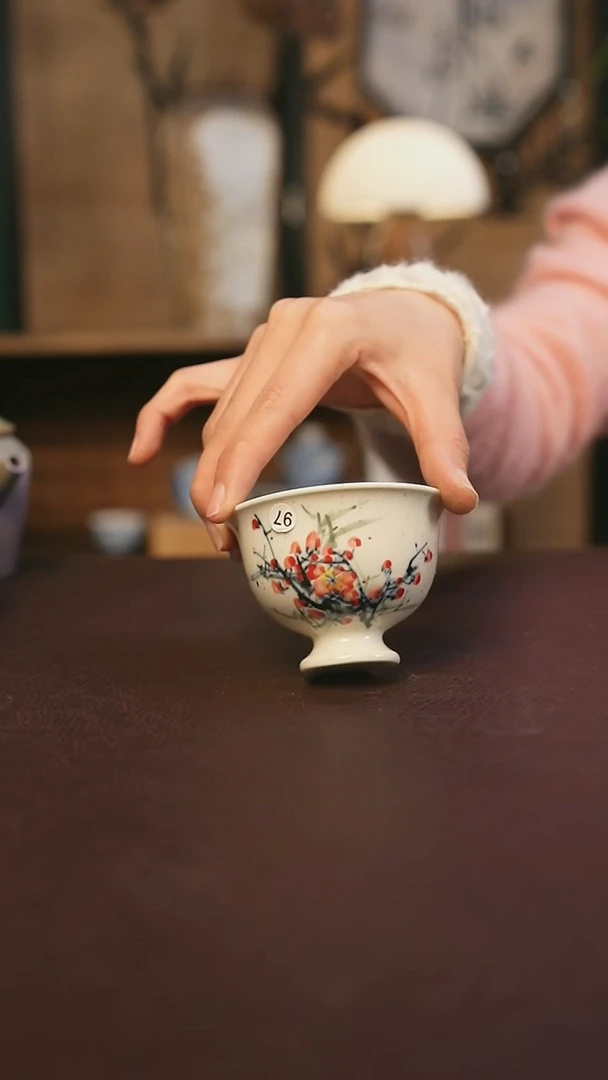 【闪购商品】景德镇陶瓷杯碗柴烧多人