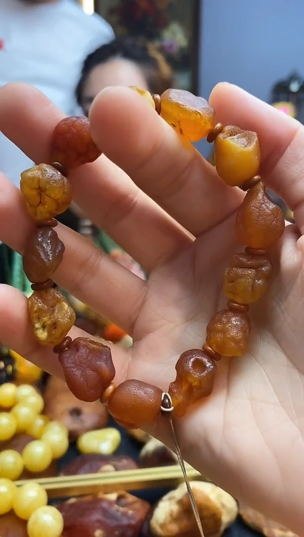 手串琥珀未镶嵌手串