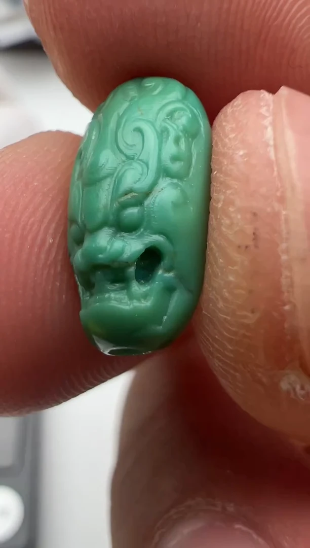 【闪购商品】绿松石珠子未镶嵌绿松石珠子