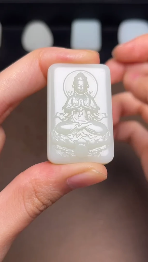 和田玉未镶嵌颈饰22