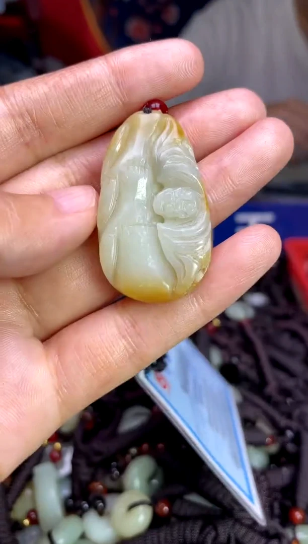 未镶嵌和田玉挂件1