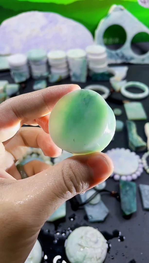 颈饰未镶嵌翡翠新店开业大优惠123