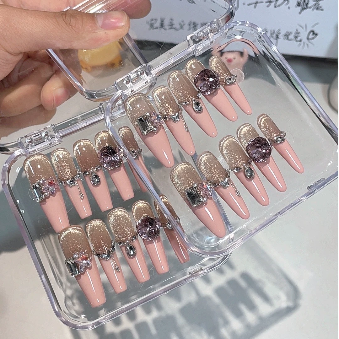 【粉宝宝】纯手工穿戴甲