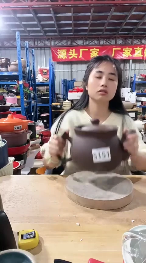 陶5151瑕疵紫砂养生壶带盖