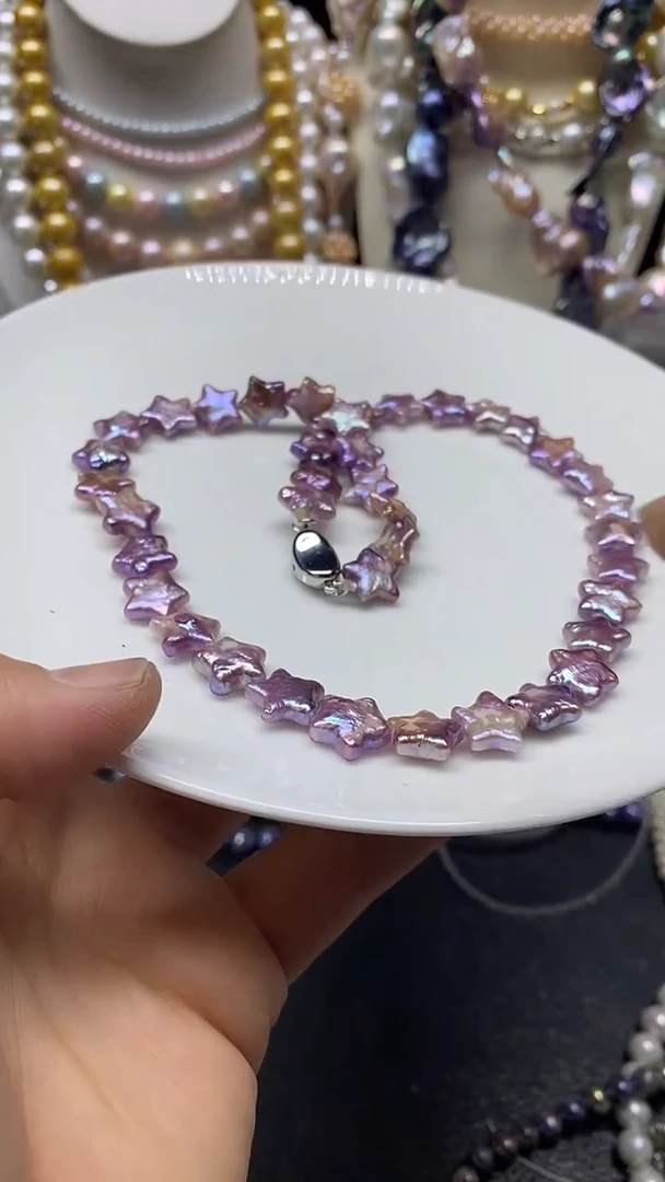 颈饰未镶嵌淡水珍珠多人