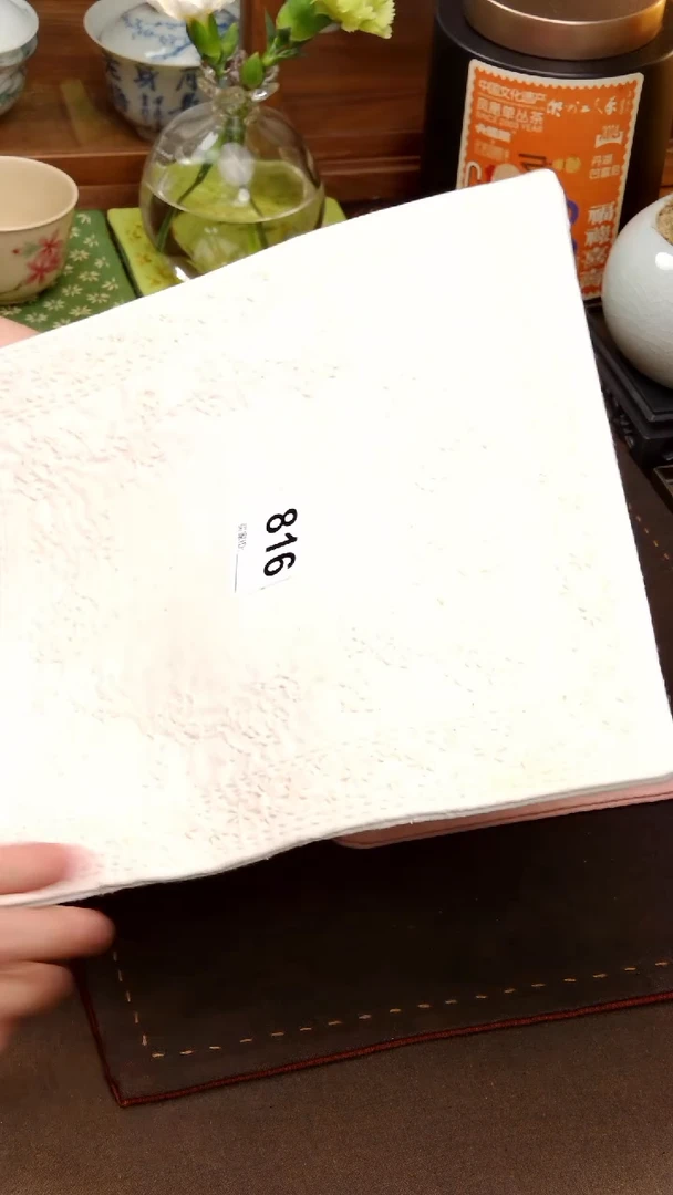 织绣Cici手作刺子绣茶席-816