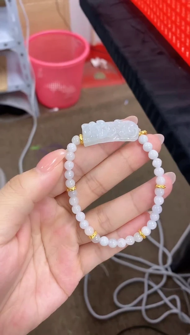 未镶嵌手链翡翠diy手串