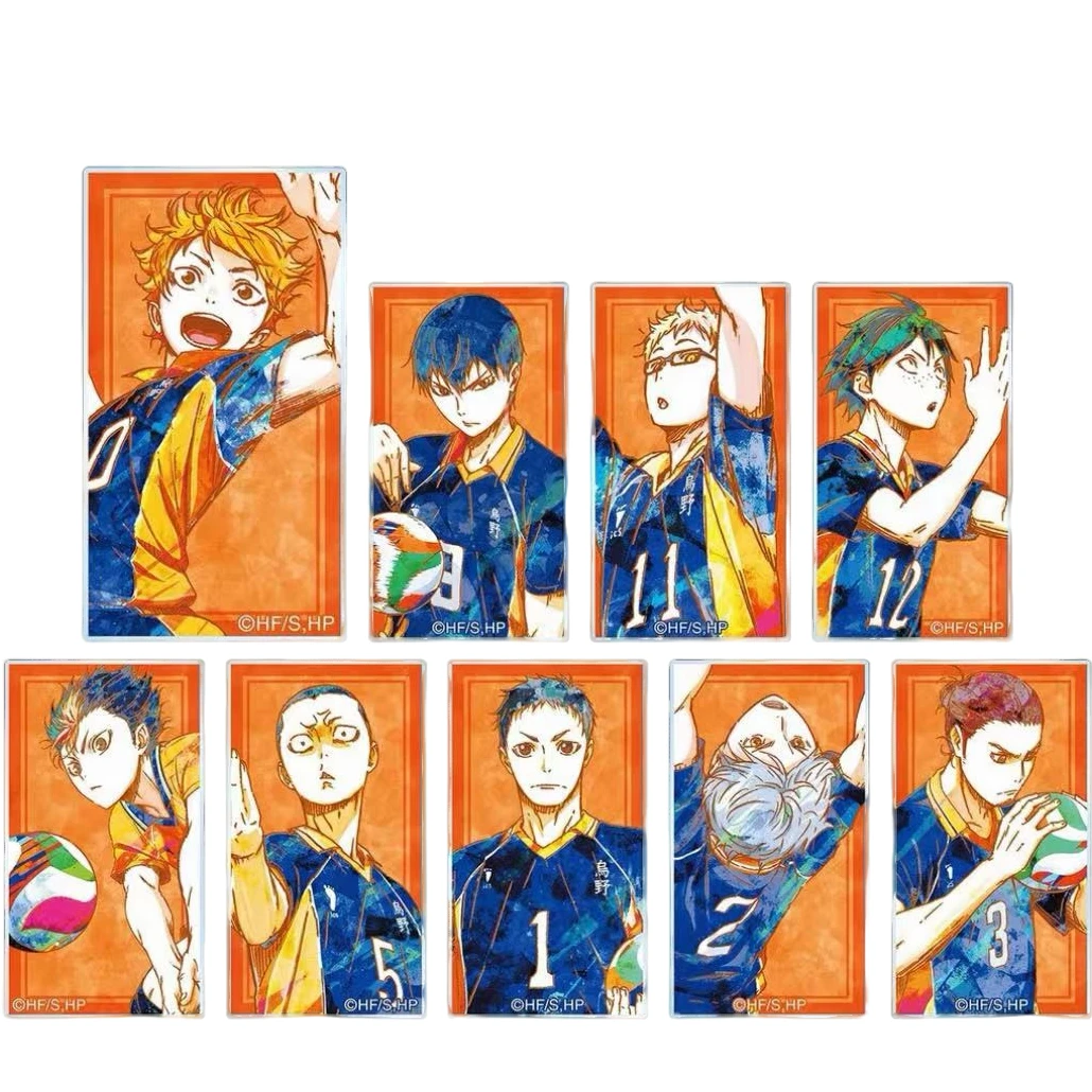 《小锦》【日谷】排球少年水彩第二弹击球亚克力盲盒吧唧（默认代拆）