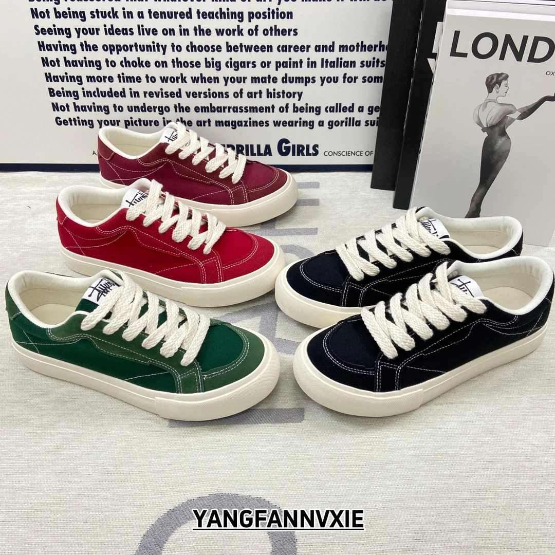 YANGFAN阳帆2025秋季新款帆布鞋百搭经典潮鞋韩版学生平底板鞋男