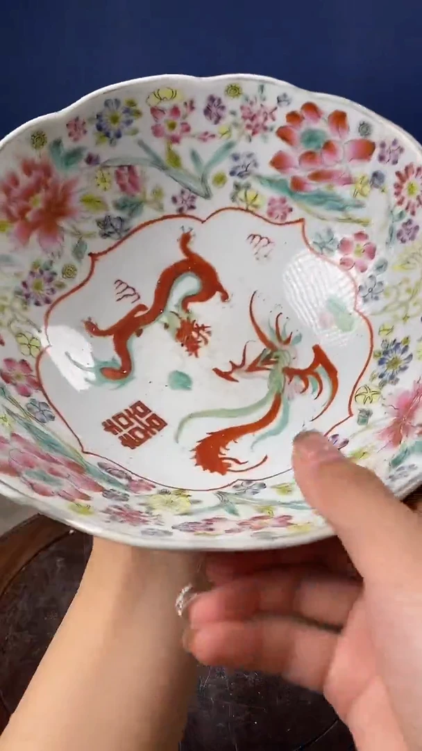 瓷片我****光微瑕景德镇窑厂瓷摆件单件