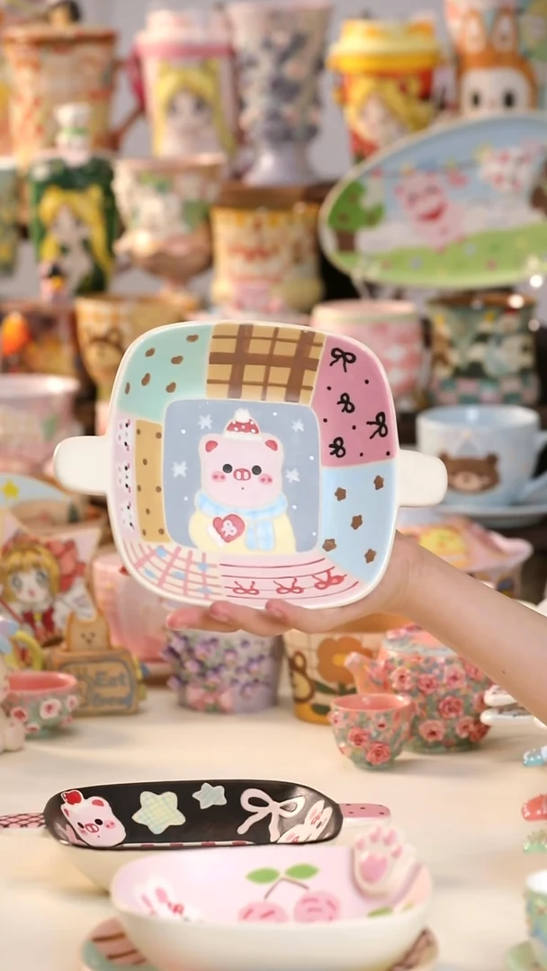 其他景德镇釉下彩手绘设计师款陶瓷