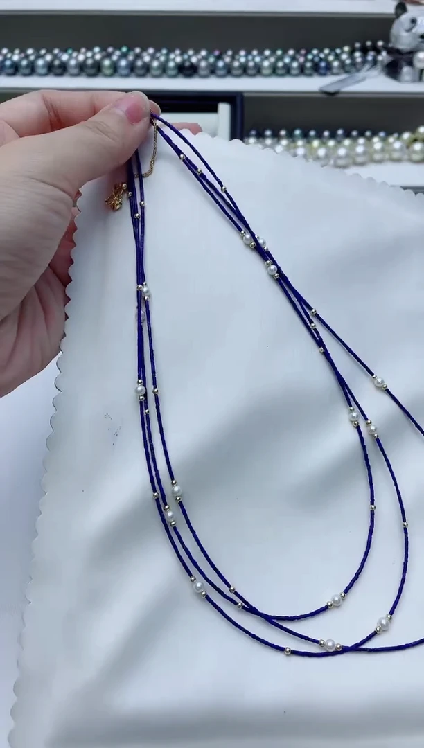 淡水珍珠未镶嵌颈饰A45