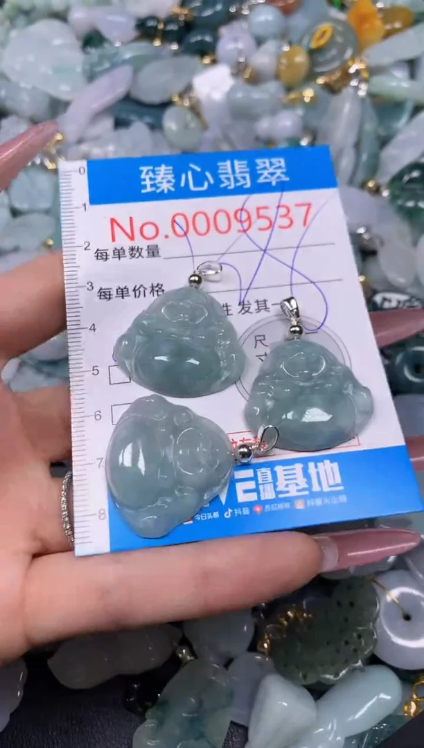 【闪购商品】翡翠颈饰未镶嵌含绳0009537