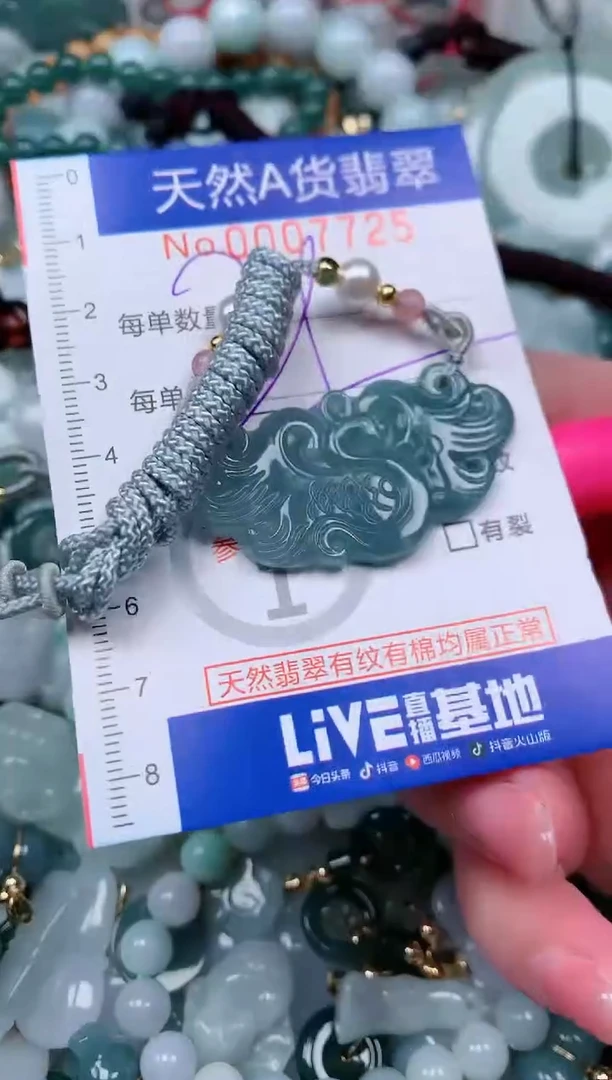 【闪购商品】翡翠颈饰未镶嵌00007725