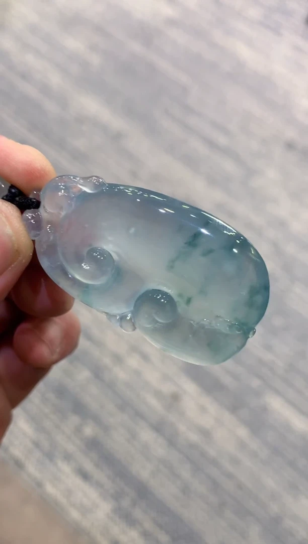 颈饰未镶嵌翡翠天然A货翡翠