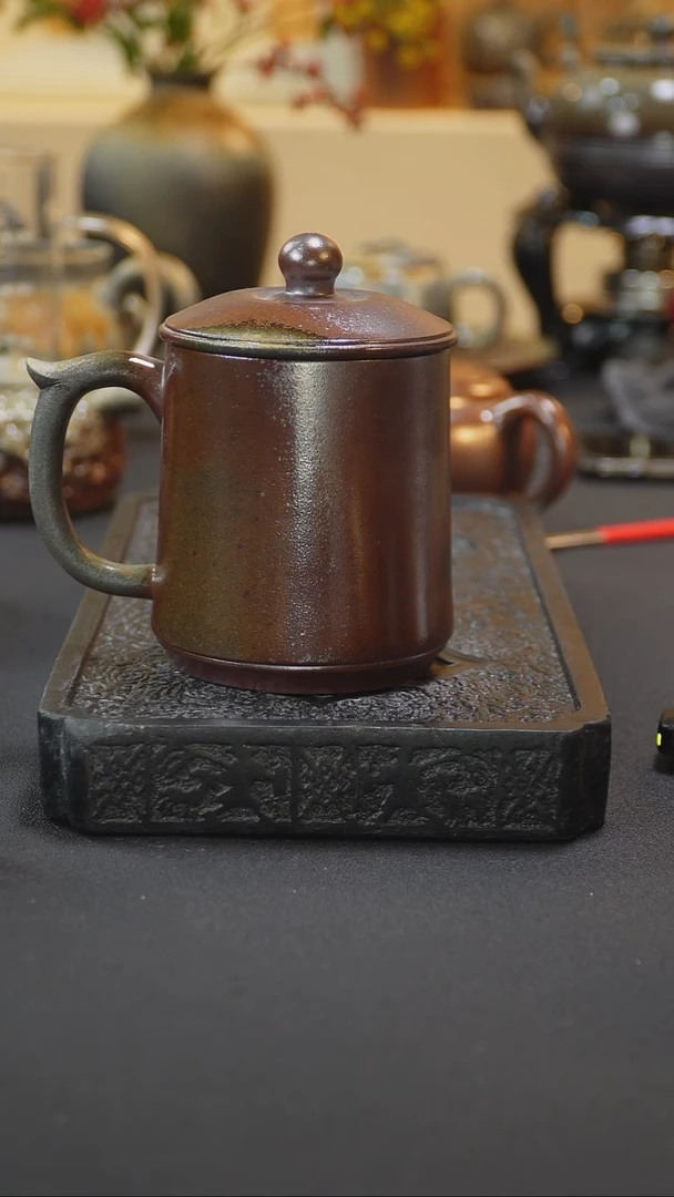 茶壶紫砂纯自然柴烧