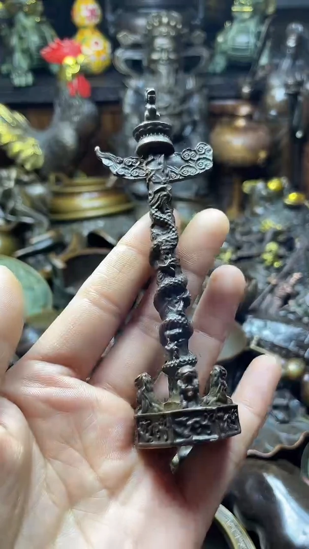 闪购链接，点击下单，有运费险，铜摆件