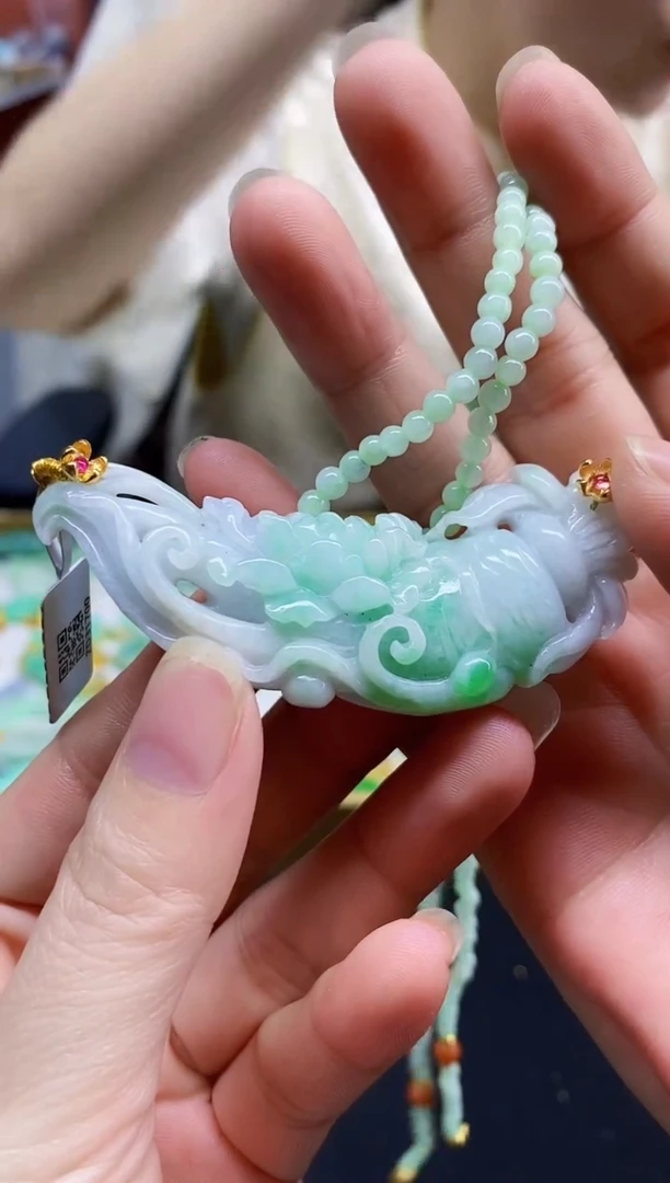 颈饰未镶嵌翡翠翡翠吊坠