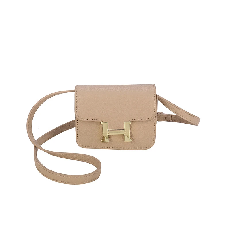 【金金同款】小方包荔枝纹纯色信封包简约ins风单肩斜挎包康康包