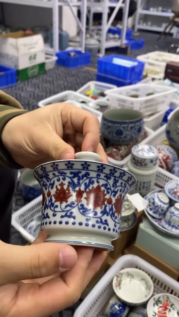 摆件陶景德陶瓷茶具容量约140