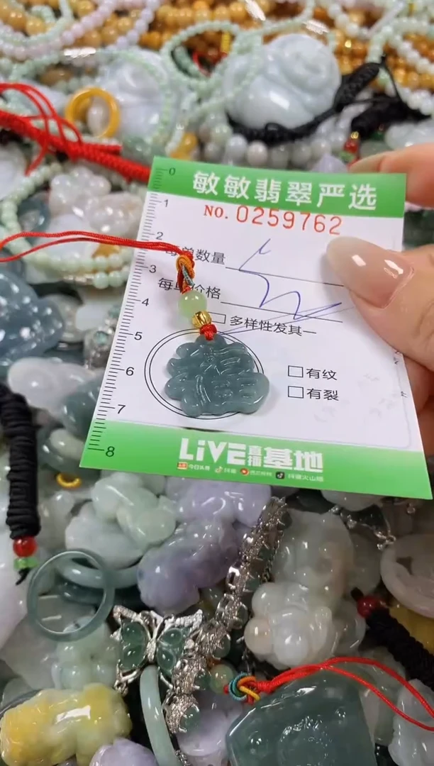 翡翠未镶嵌颈饰闪购0259762多样性发其一