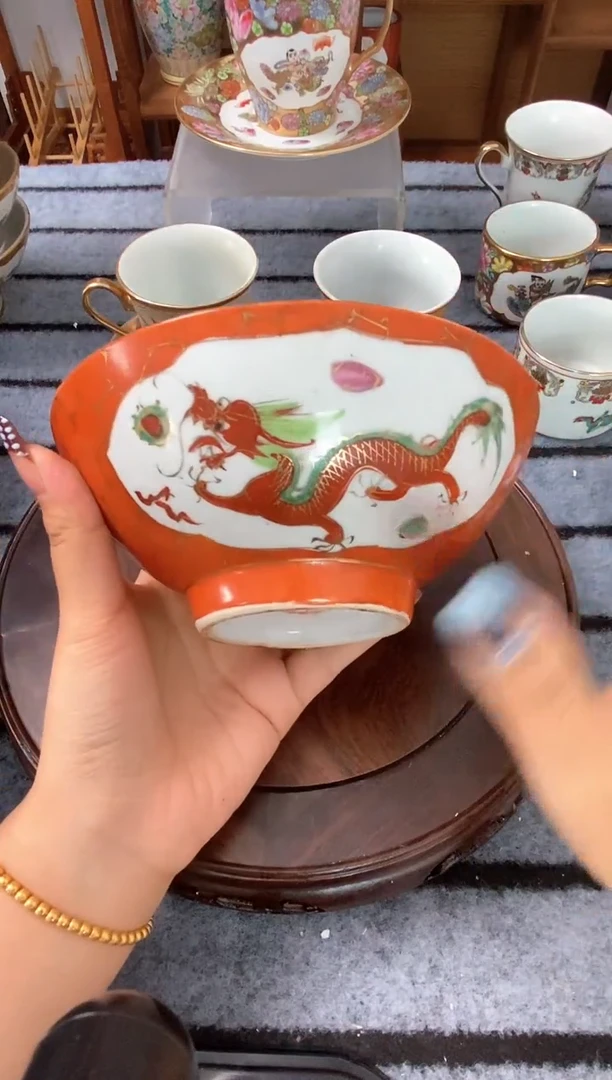 其他微瑕景德镇厂瓷摆件单件