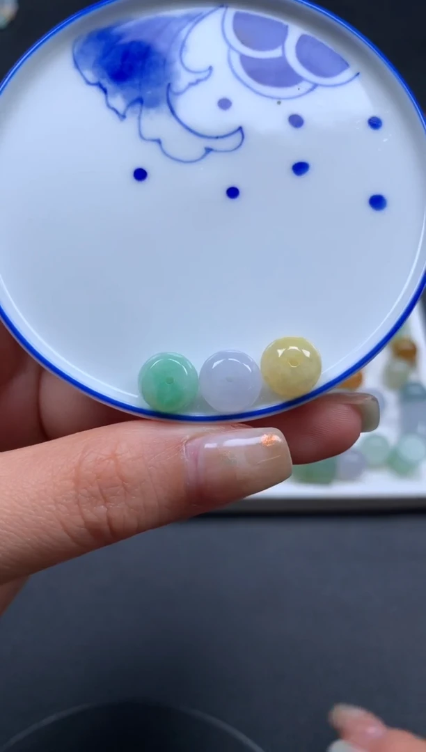 翡翠散珠天然翡翠D1793