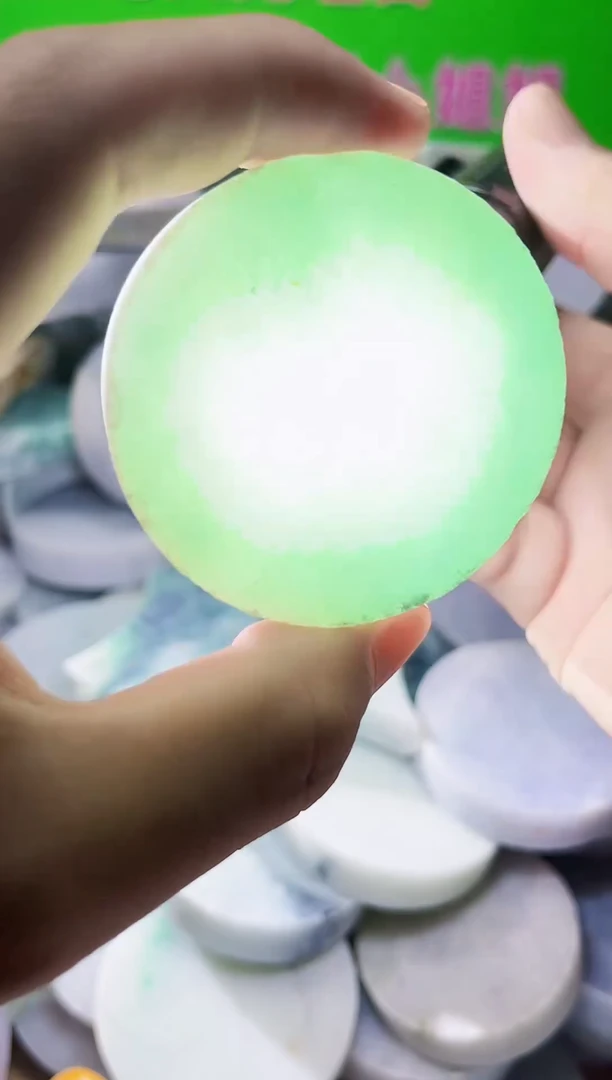 翡翠未镶嵌颈饰天然翡翠A货刘913