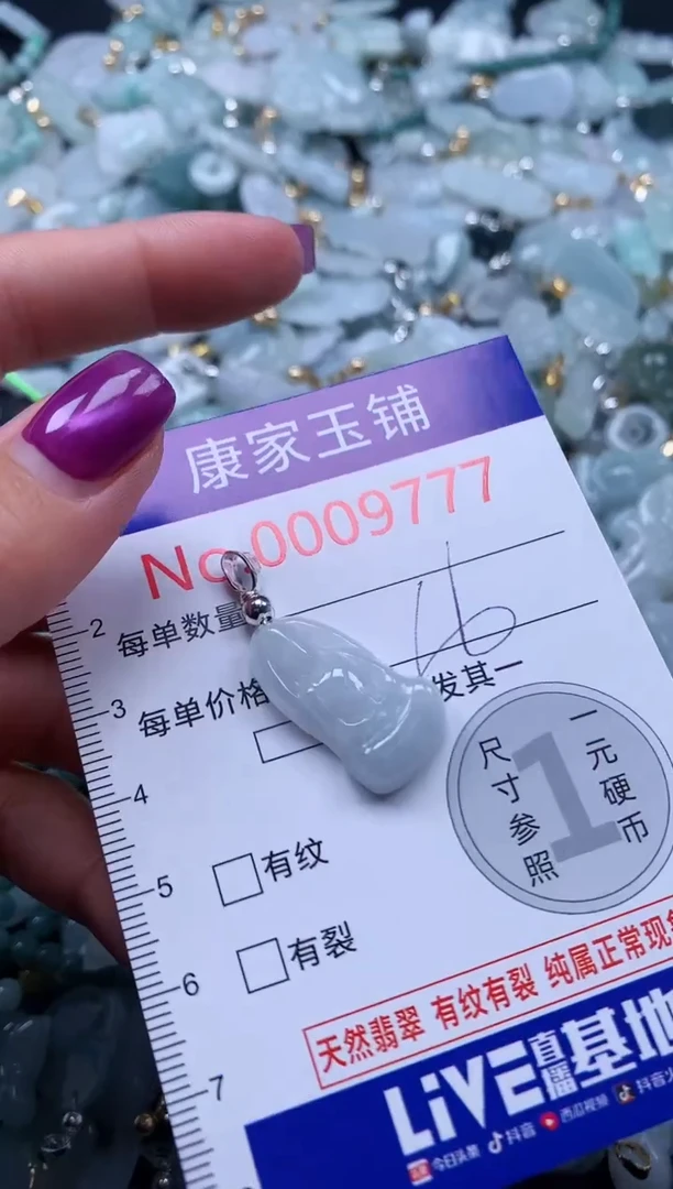 颈饰未镶嵌翡翠9777
