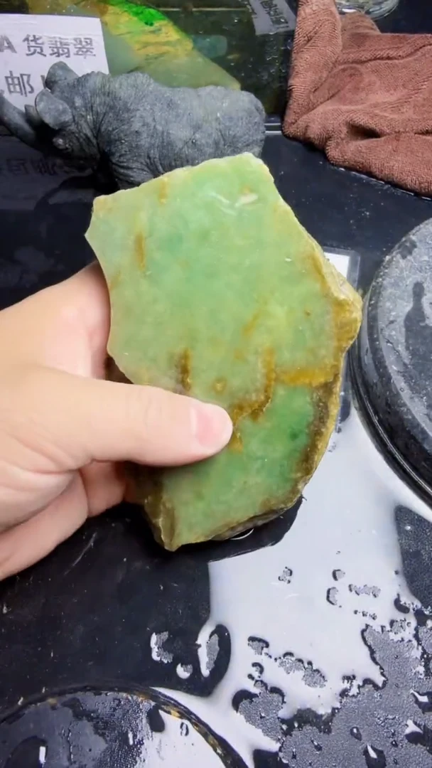 未镶嵌挂件翡翠天然翡翠307