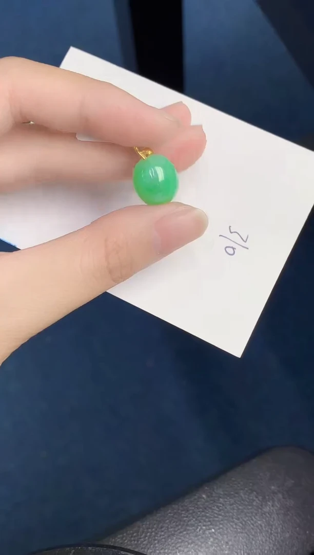 【闪购商品】翡翠颈饰18K金镶嵌000000000