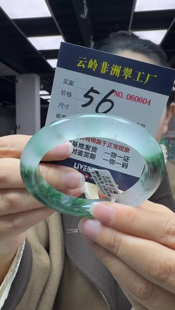 未镶嵌手镯石英质玉口径59.9