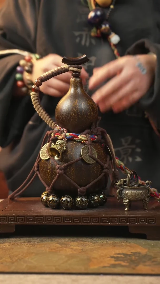 474大漆一物一拍记葫堂出品【不带手串】