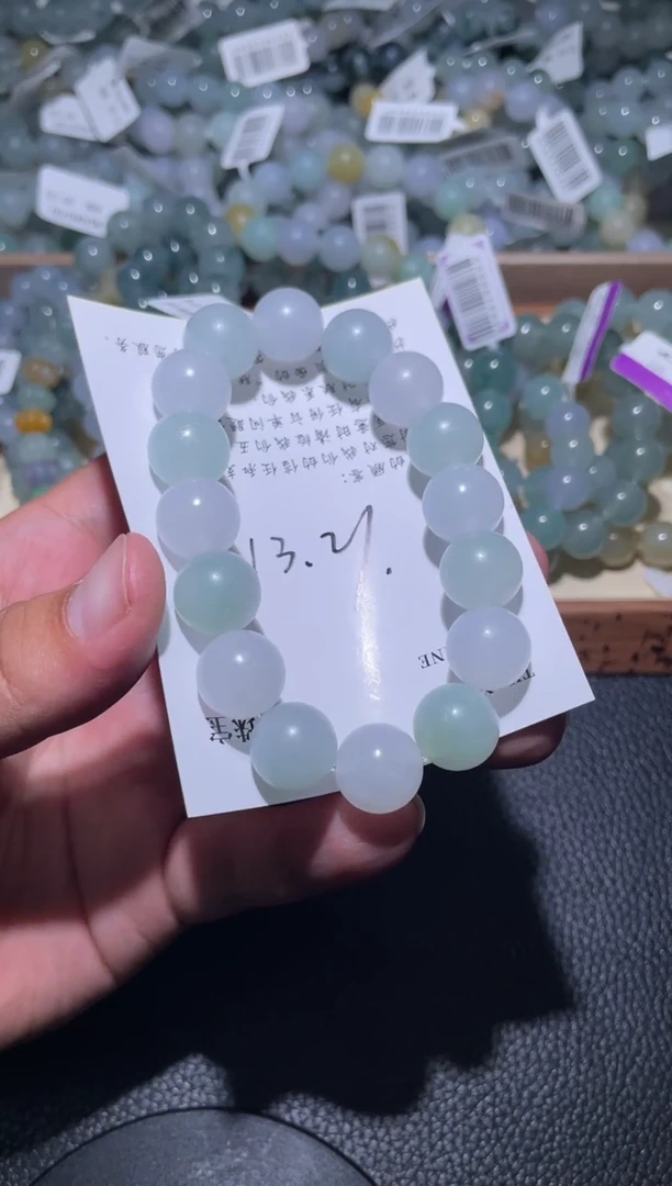 未镶嵌定制翡翠天然缅甸A货翡翠手串