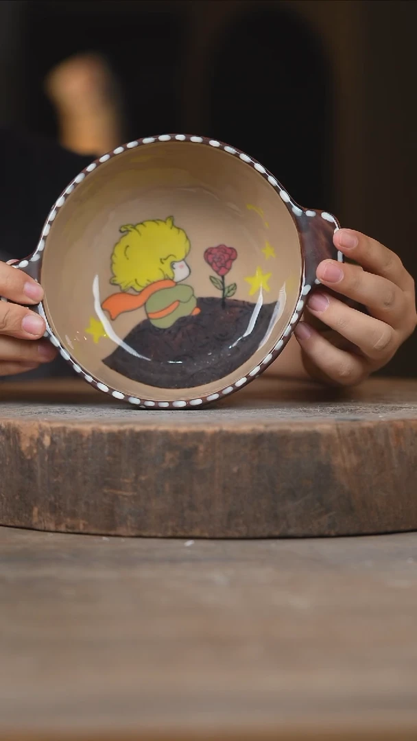 瓷片景德镇高温釉下彩（食品级）