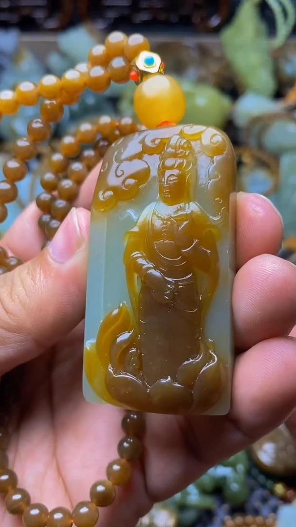 未镶嵌和田玉挂件1