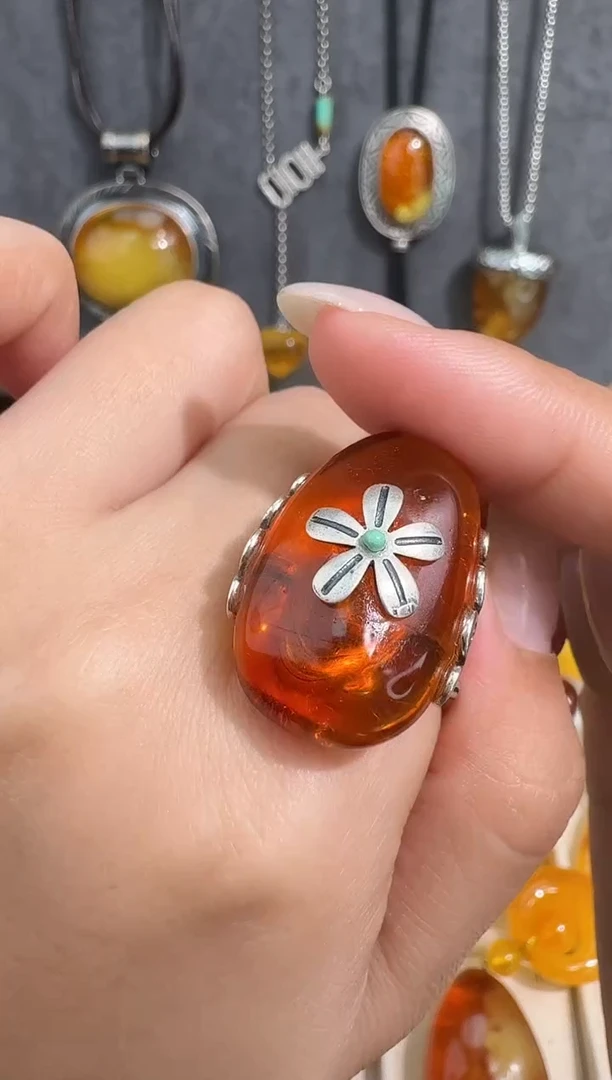 裸石琥珀未镶嵌琥珀