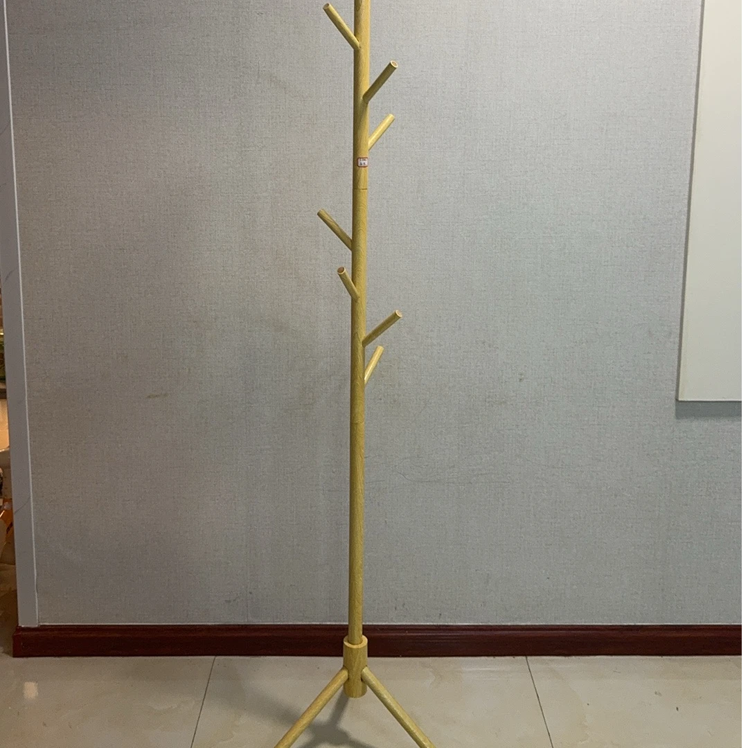 卧室衣帽架中国风客厅旋转挂衣架简易衣帽架手工简易衣帽架立式