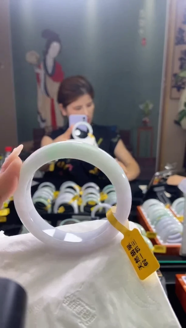 未镶嵌手镯翡翠圈口x55.6