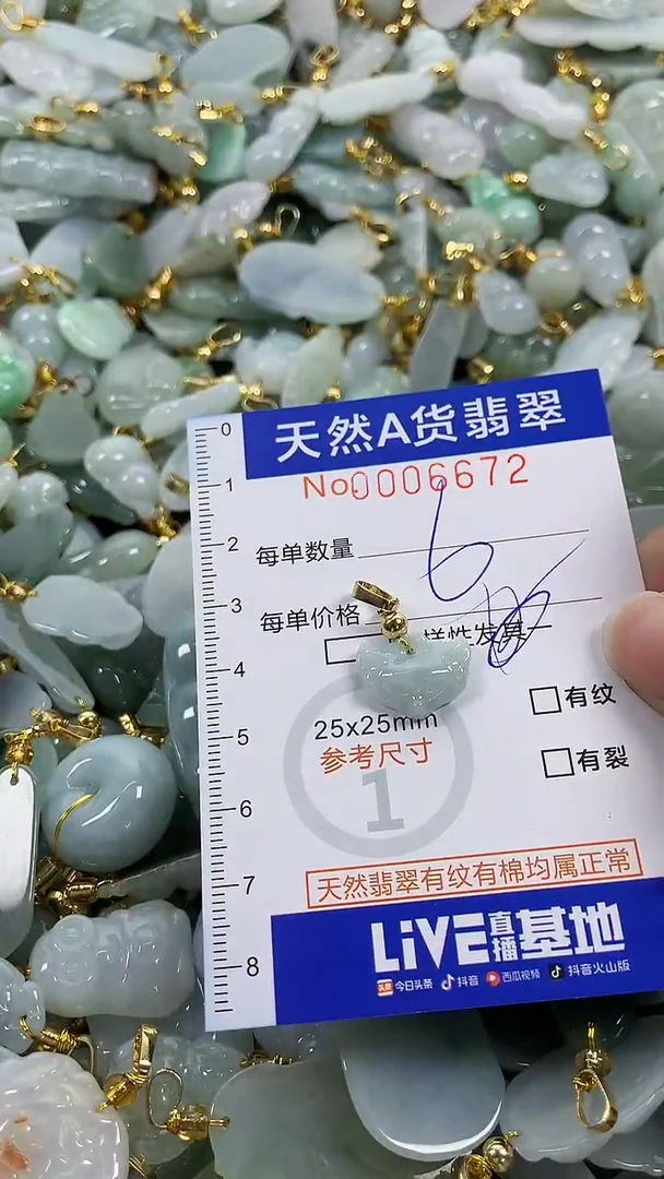 颈饰未镶嵌翡翠纯天然货a翡翠