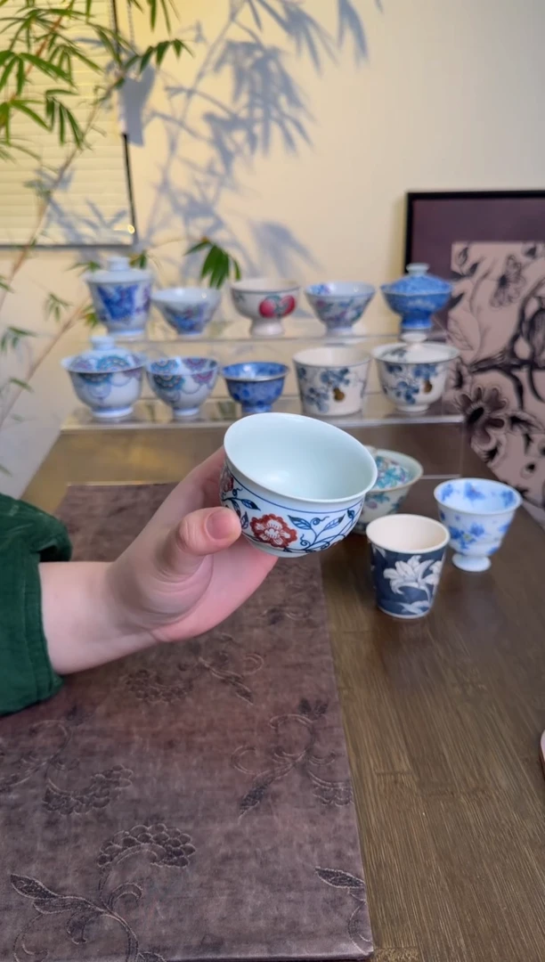 【闪购商品】景德镇手绘茶杯茶杯