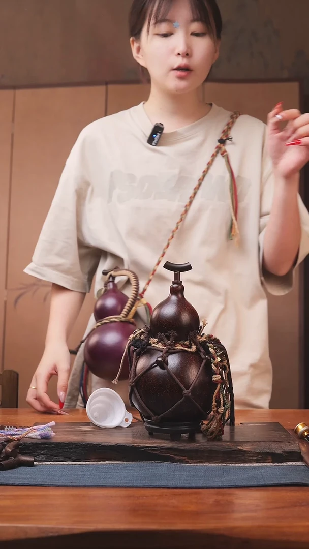 1821号精品大漆葫芦防腐防渗装水茶酒