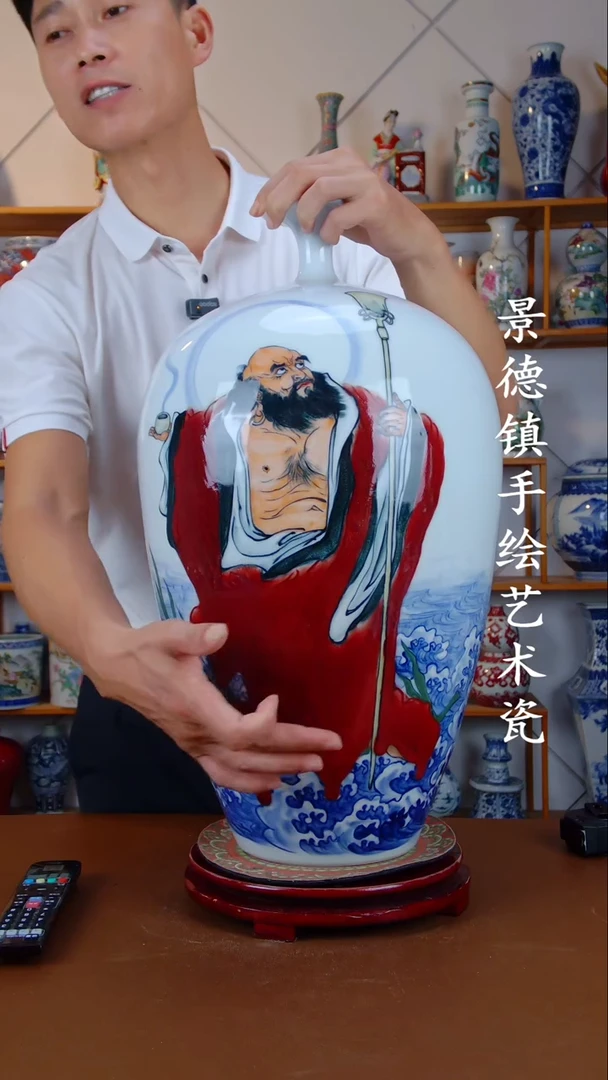现代景德镇手工手绘陶瓷摆件66