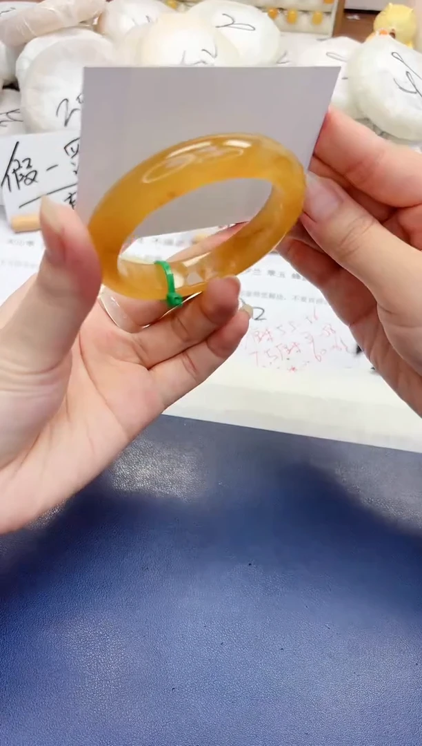 石英质玉手镯未镶嵌271-财气镯-圈口55