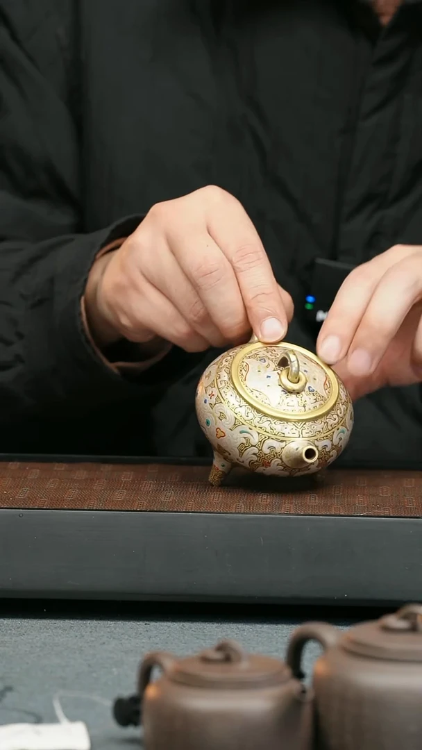 【闪购商品】紫砂茶壶五堂 东皇钟三代