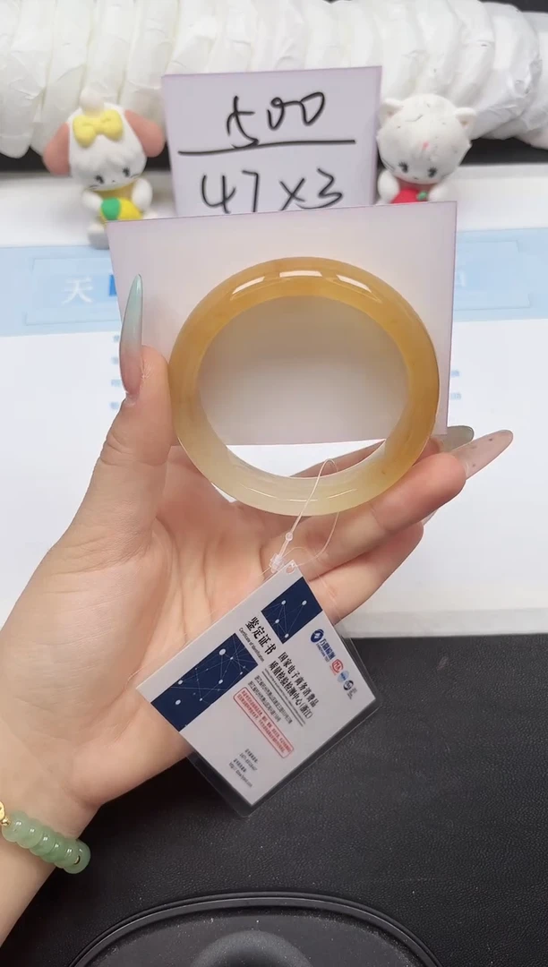 未镶嵌手镯石英质玉18-58