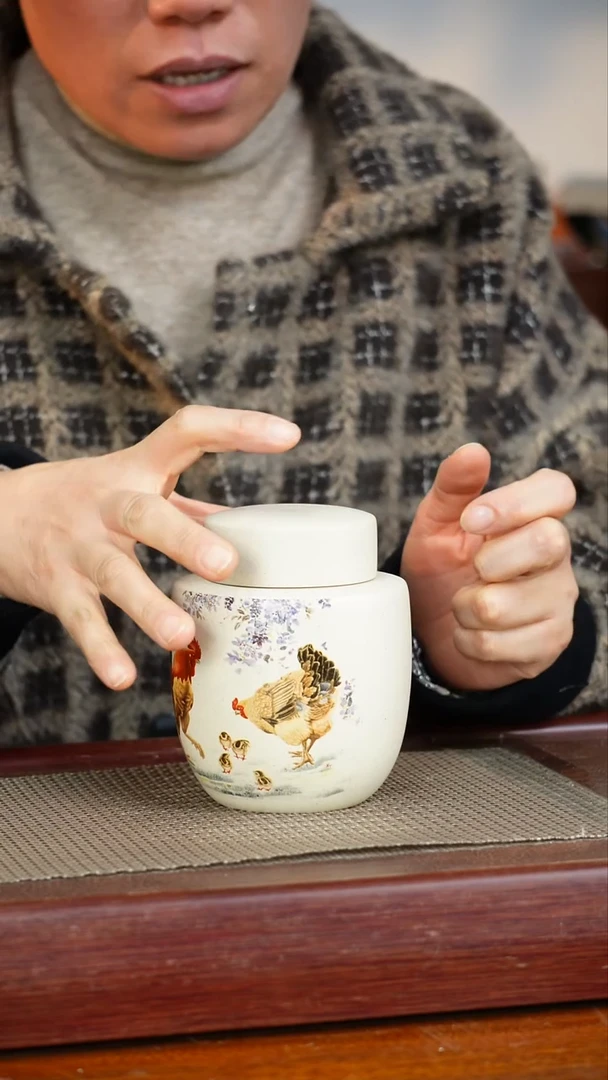 宜兴原矿紫砂茶叶罐