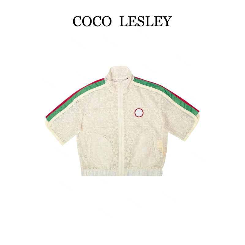 【COCODOVEY】潮流百搭时尚夏季立领休闲短款外套3051