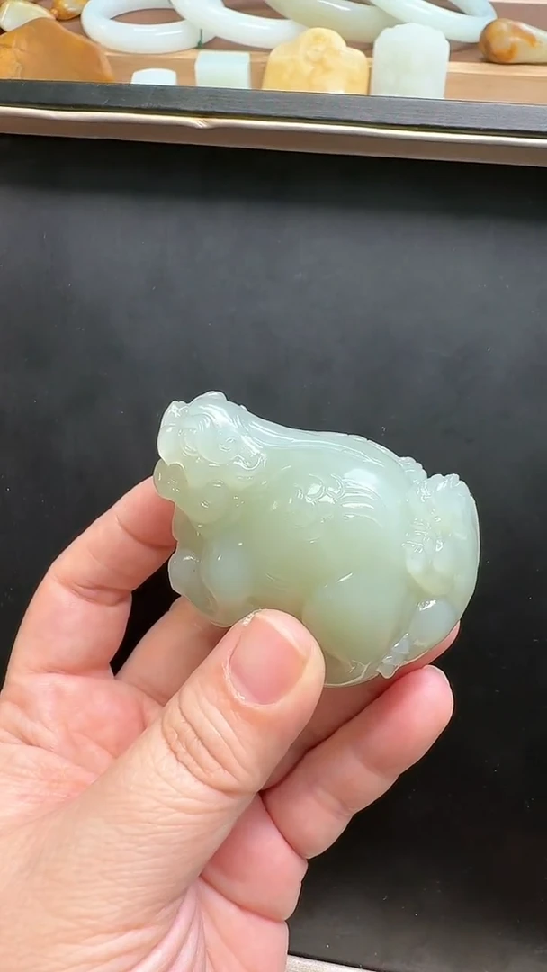 【闪购商品】和田玉颈饰未镶嵌貔貅